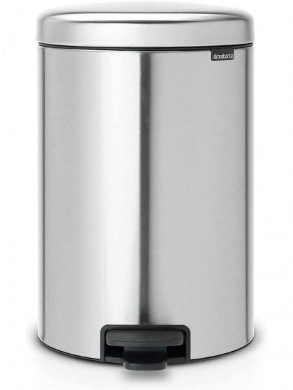 Brabantia, Pedal Bin NewIcon inox satinato anti-impronte 20L
